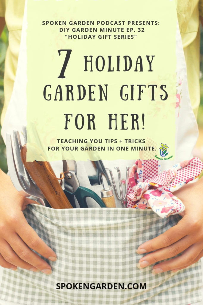 DIY Garden Minute Ep. 32  Garden Gifts for her 2